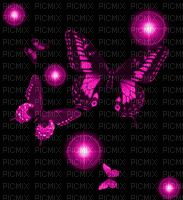 purple butterfly background - Бесплатный анимированный гифка