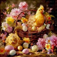 Easter chicken - gratis png