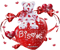 bisous ours - Darmowy animowany GIF