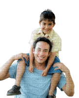 father and child--père et enfant-pappa och barn - PNG gratuit