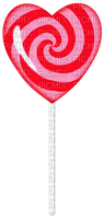 Heart.Lollipop.Red.Pink - PNG gratuit