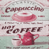 soave background animated  vintage text coffee - 無料のアニメーション GIF