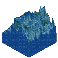 montañas - 無料のアニメーション GIF