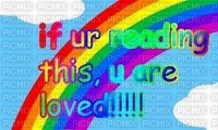 You are loved!! :) - Free PNG