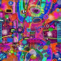 abstract multi color background - 免费PNG
