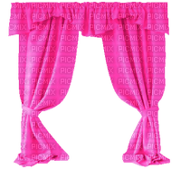pink drapery - nemokama png