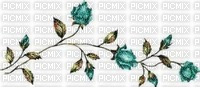 rose bleu - PNG gratuit
