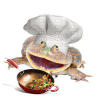funny frog chef - png gratis