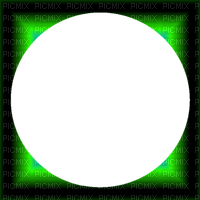 Green Circle Frame - darmowe png