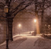 Winter Night - ilmainen png
