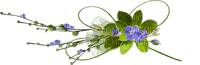 fleur_ flowers --           Blue DREAM 70 - PNG gratuit