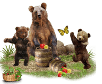 dolceluna deco spring bear autumn - Free PNG