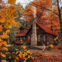 Осенний пейзаж - фрее пнг