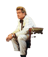 Eddy Mitchell assis - png gratis