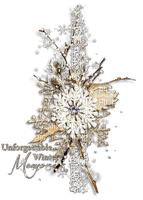 Winter.Cluster.White.Brown - PNG gratuit