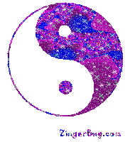 yin yang - GIF animé gratuit