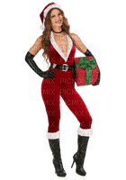 Kaz_Creations Woman-Femme-Costume-Christmas - gratis png