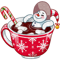 bonhomme , chocolat, hiver, Noël,  Orabel - безплатен png