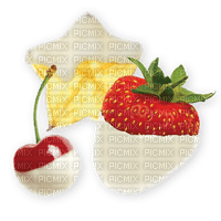 Strawberry Cherry Chocolate White - Bogusia - 免费PNG