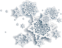 Snowflake Winter Blue - бесплатно png