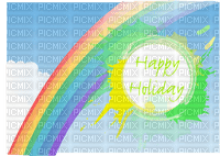 Happy Holiday - png gratis