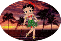 betty boop hawaiian bp - GIF animé gratuit