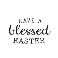 Have A blessed Easter - ücretsiz png