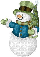 Kaz_Creations Christmas Deco Snowman - zdarma png