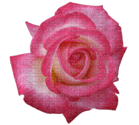 image encre fleur rose coin anniversaire mariage edited by me - gratis png