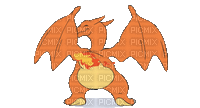 Glurak pokemon dance - GIF animé gratuit