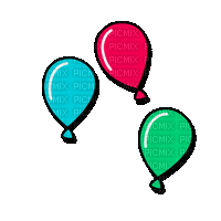 Happy Birthday Party - GIF animasi gratis