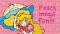 ♡Peach Mega Fan Stamp♡ - Bezmaksas animēts GIF