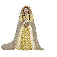 Pixel Winter Bride - Ingyenes animált GIF