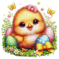 Easter chicken by nataliplus - ücretsiz png