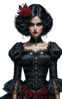 gothic woman - darmowe png