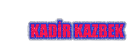 kadir - Бесплатни анимирани ГИФ