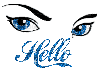 Yeux Hello - Animovaný GIF zadarmo