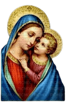 La Vierge Marie et l'enfant Jésus - png gratis