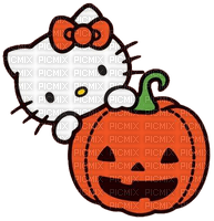 Hello kitty halloween citrouille pumpkin