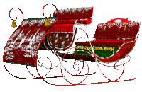 Kerst slee - 無料のアニメーション GIF