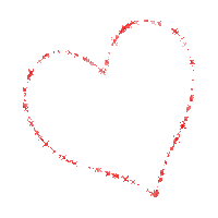 red silver animated heart - Bezmaksas animēts GIF