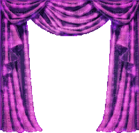 purple curtain glitter - GIF animé gratuit