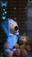 gif  infantil ursos fundo maga - GIF animado grátis
