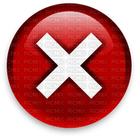 x button - gratis png