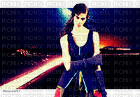 image encre femme mode charme animé effet scintillant brille edited by me - Безплатен анимиран GIF