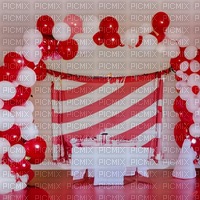 Red/White Party Room - kostenlos png