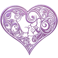 hjärta--lila--hearts-purple - ücretsiz png