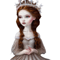 kikkapink winter child girl princess fantasy - darmowe png