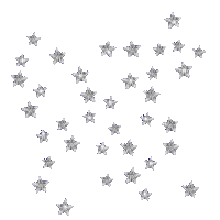 sparkles sterne stars etoiles gif deco tube anime animated silver - GIF animado gratis