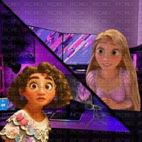 Mirabel & Rapunzel Online Gamer Chat - gratis png